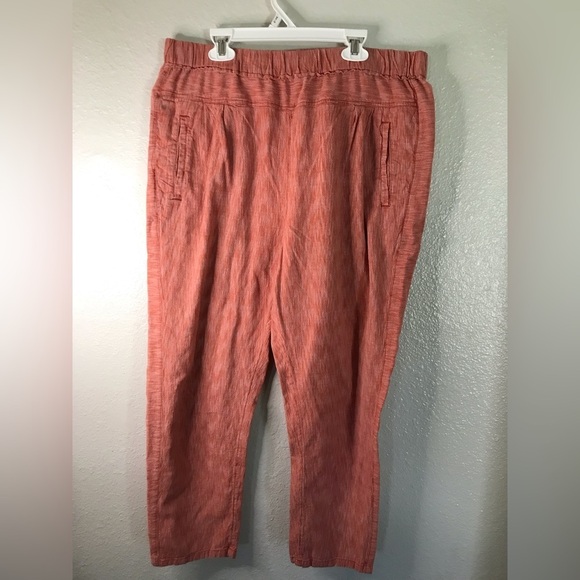 Anthropologie Longshore highrise jogger pants medium - Picture 2 of 4